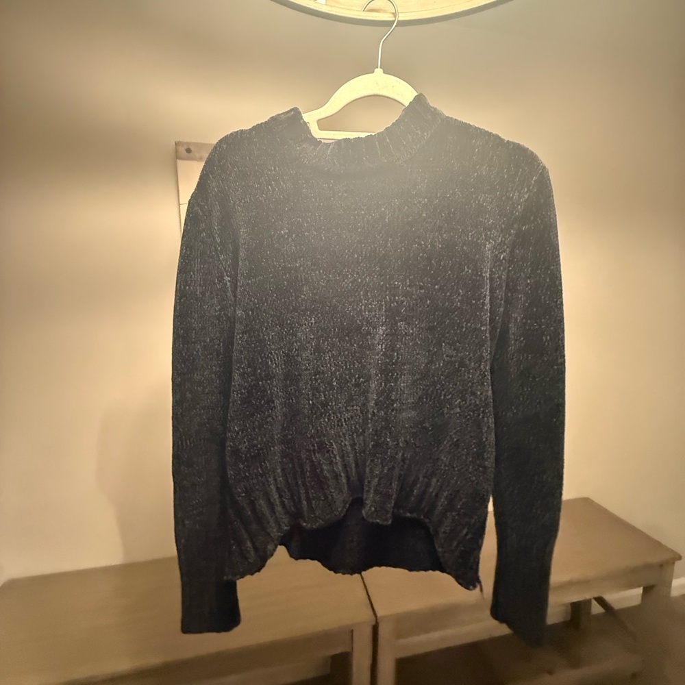 Buffalo David Bitton Dark Gray Turtleneck Sweater